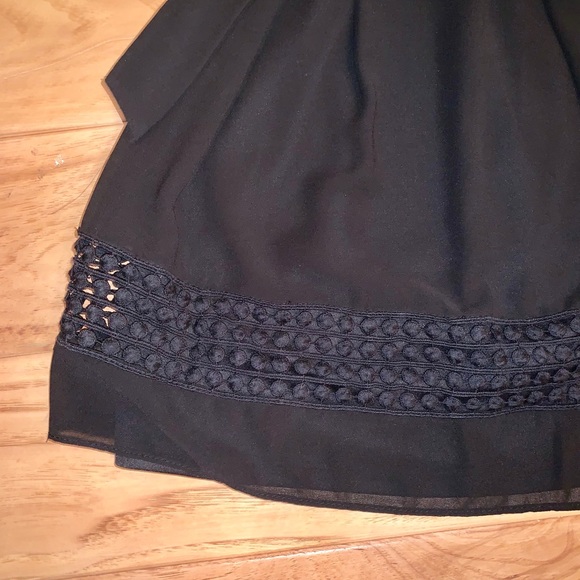 Black Lace Mini Dress - Picture 5 of 7